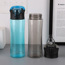 Load image into Gallery viewer, 600ml Outdoor Portable Plastic Water Bottle Leakproof Transparent Water Bottles Drinkware Bottles Sports Travel Drinkinng Cup