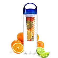 Load image into Gallery viewer, Water Bottle 700ML Plastic Fruit Infuser Drinkware Tour Outdoor Sport School Leak Proof Seal Gourde Climbing Water Bottles